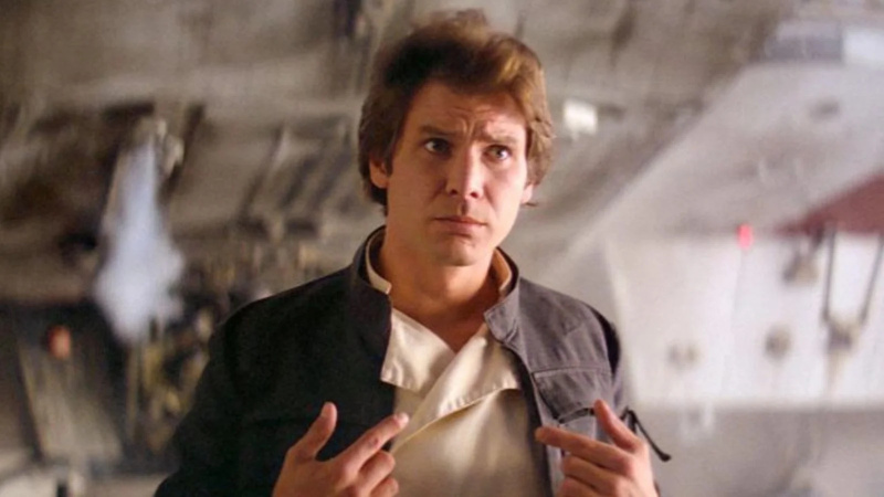   Harrison Ford ako Han Solo