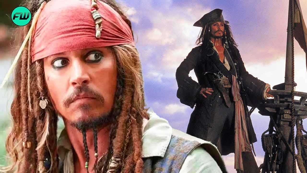 Džonijs Deps atgriežas kā kapteinis Džeks Sparovs filmā “Karību jūras pirāti: Džeka atriebība” koncepcijas plakāts