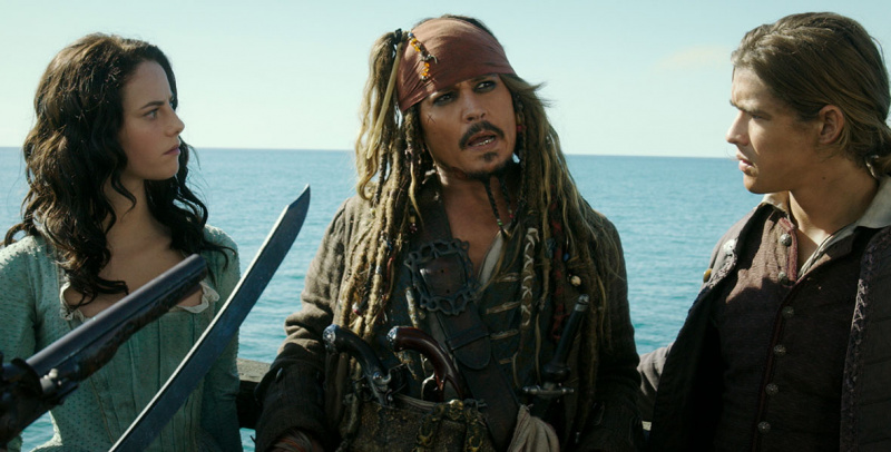   Johnny Deep como Jack Sparrow