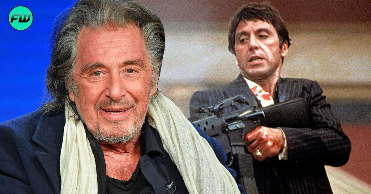 Jag har haft saker där inne: Al Pacino skadade permanent sin näsa efter att han enligt uppgift snarsade äkta kokain när han filmade Scarface