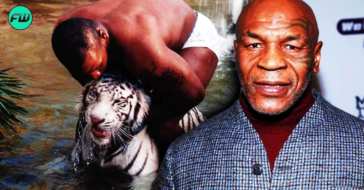 Todo se jode, no te imaginas esa mierda: Mike Tyson tuvo que dejar de dormir con su tigre al que amaba entrañablemente