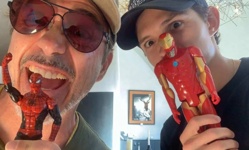   RDJ og Tom Holland vinder hjerter i et yndigt Instagram-genforeningsopslag