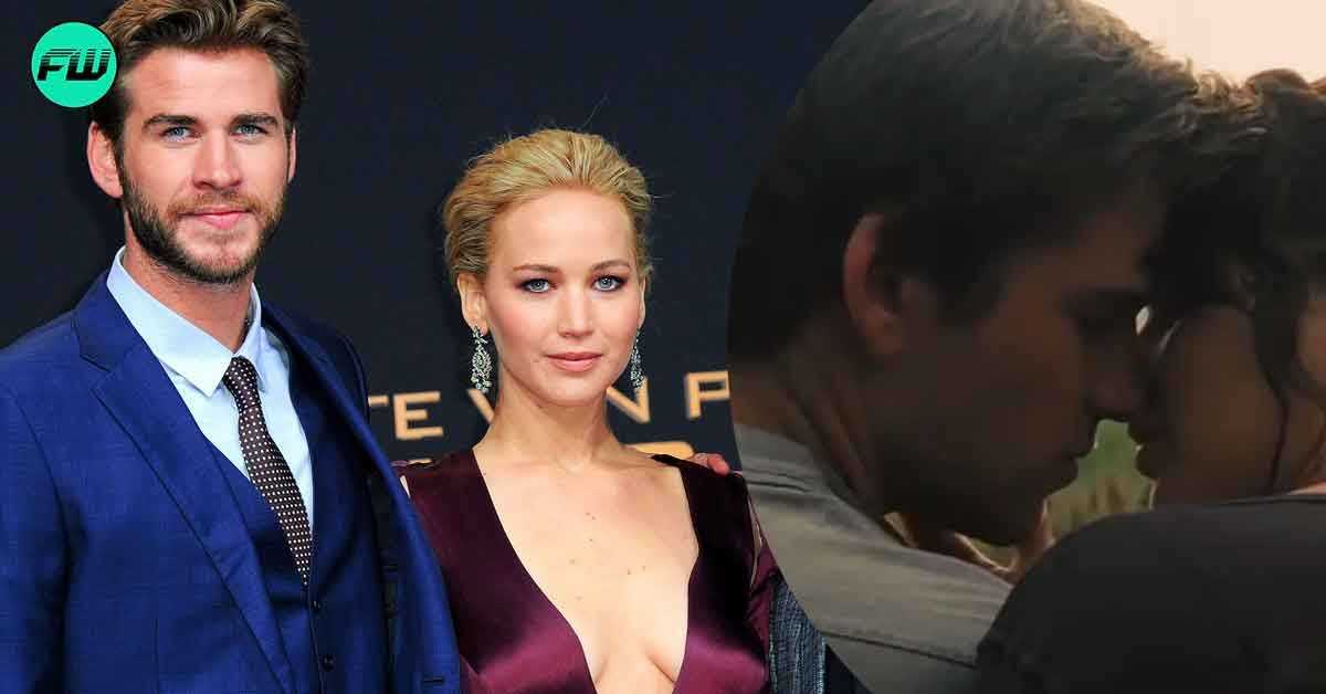 Tai buvo šlykštu: Liamas Hemsworthas nekentė bučiuotis Jennifer Lawrence filme „Bado žaidynės“, nepaisant gandų sklindančio romano