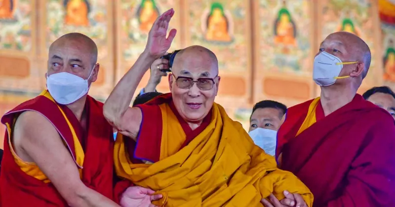   الزعيم الروحي للتبت دالاي لاما