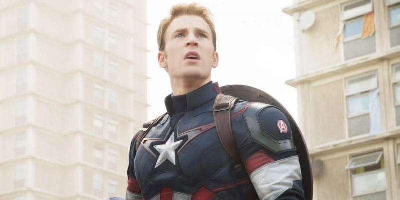   Chris Evans als Kapitein Amerika
