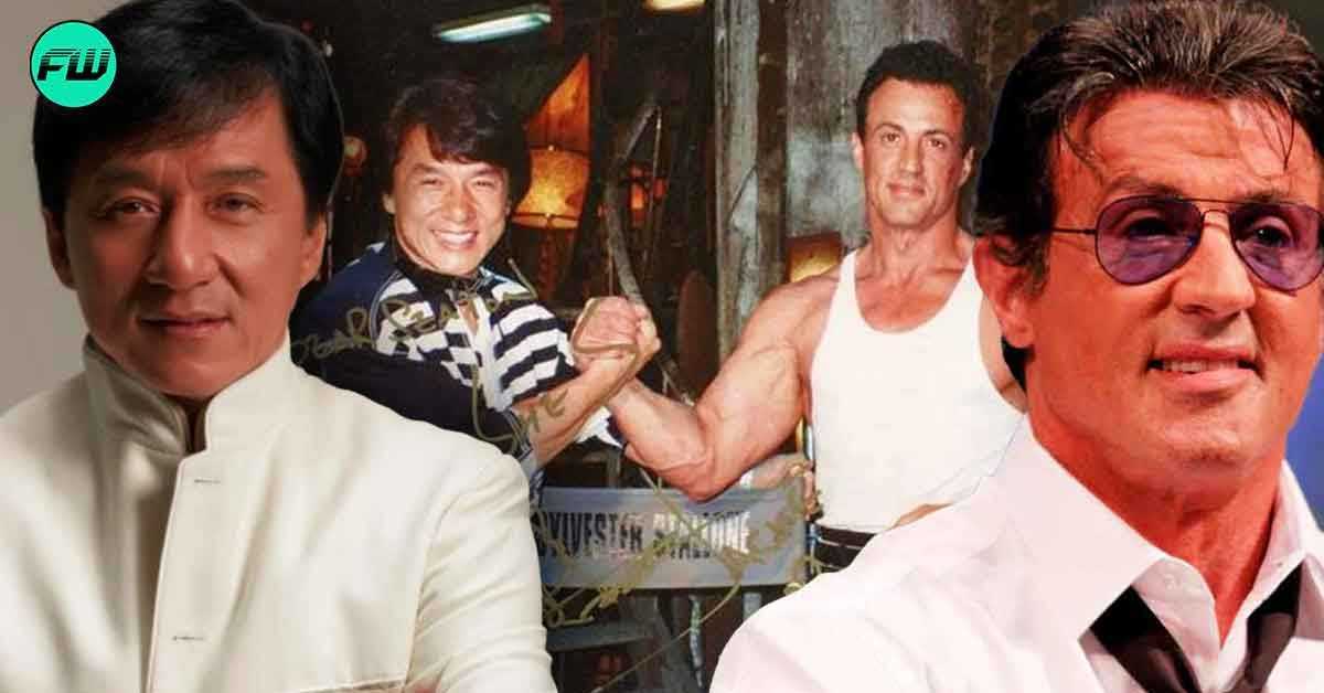 Foto antiga de Jackie Chan e Sylvester Stallone faz uma revelação que surpreenderia muitos fãs