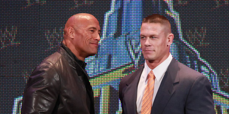  Dwayne'as'The Rock' Johnson Says He and John Cena Had 'Real Issues' With Each Other