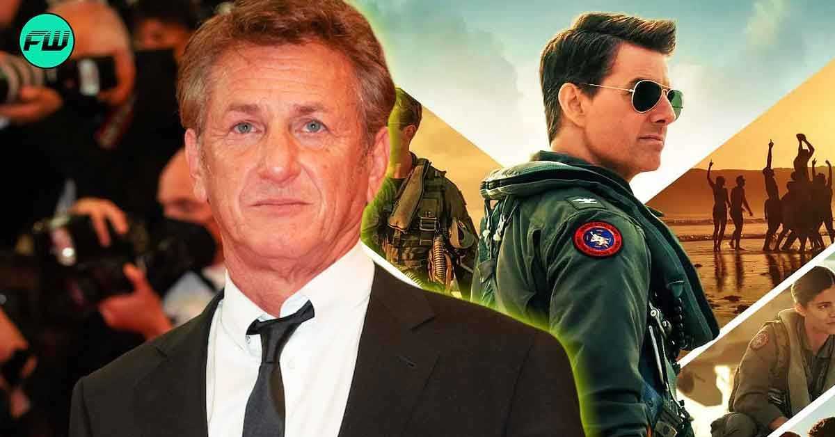 „Oskaro“ laureatas Seanas Pennas užėmė Cameo vaidmenį Tomo Cruise'o filme „Ray-Ban Saver“ dėl „Top Gun Star“ manijos, kuri buvo erotinė riba.