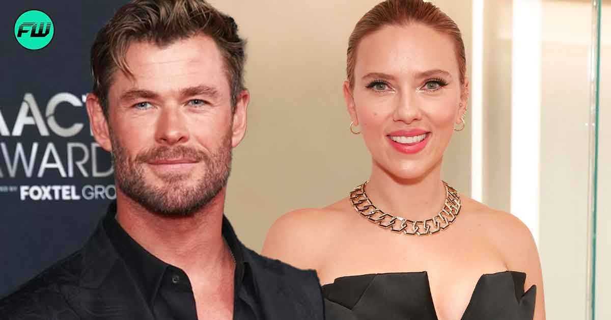 Chris Hemsworth er heldig Scarlett Johansson er fortsatt venn med ham etter denne ydmykende steken