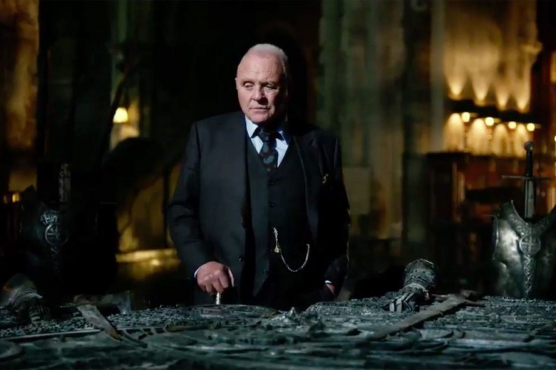   Anthony Hopkins como Hannibal Lector en una imagen fija de El silencio de los corderos