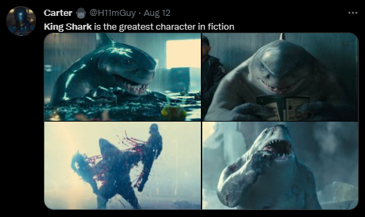 Mejor personaje ficticio: King Shark
