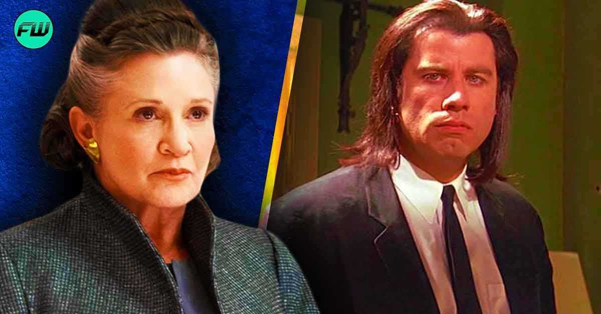 Nós realmente não nos importamos que John Travolta seja gay: as surpreendentes revelações da atriz de Star Wars Carrie Fisher sobre Pulp Fiction Star