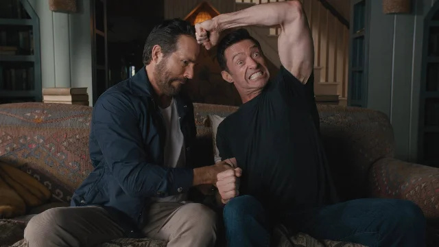   Hugh Jackman og Ryan Reynolds entusiasme for det kommende Deadpool og Wolverine-laget.