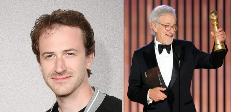   Steven Spielberg et Joseph Mazzello
