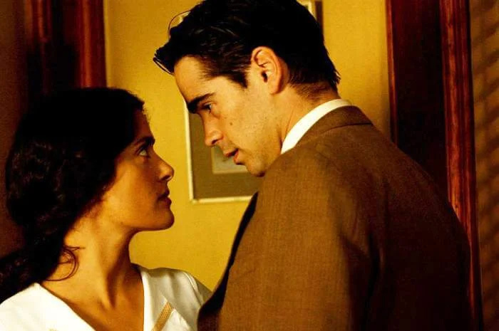   Salma Hayek ja Colin Farrell elokuvassa Ask the Dust (2006)