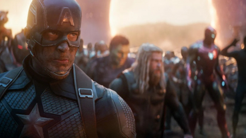   Chris Evans în Avengers: Endgame