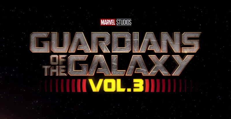   Das Plakat für James Gunn's magnum opus, Guardians of the Galaxy Vol. 3 (2023).