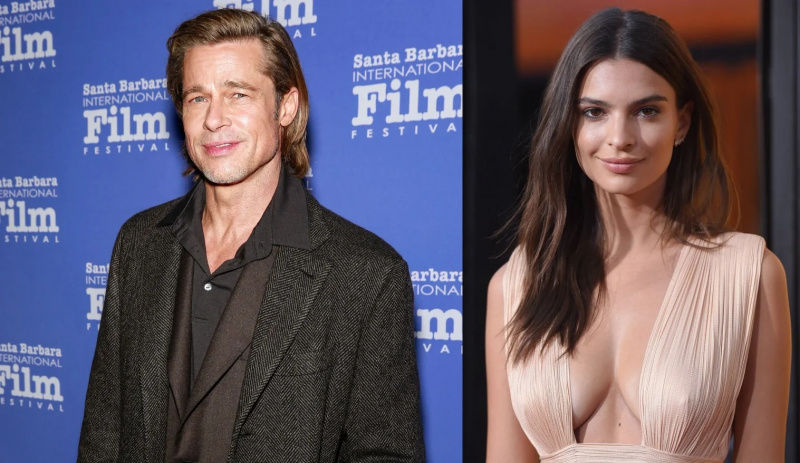 „Brad war in Emily verknallt“: Brad Pitt ist nicht mehr Single, da er Berichten zufolge mit Emily Ratajkowski zusammen ist, während ein Rechtsstreit mit seiner Ex-Frau Angelina Jolie stattfindet
