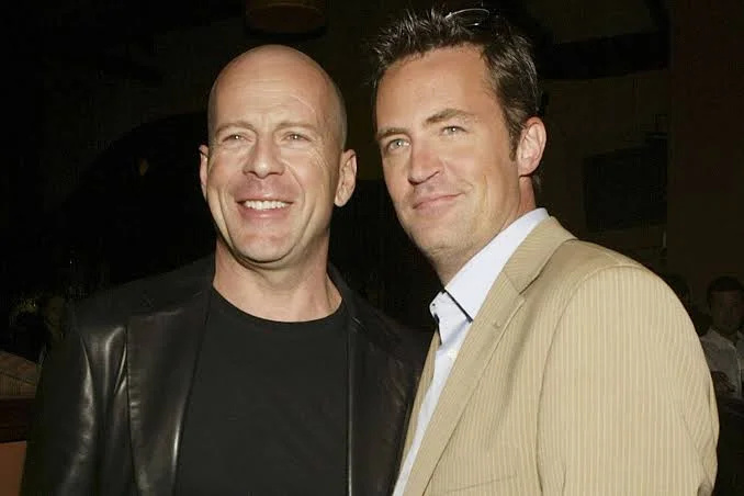   Bruce Willis og Matthew Perry