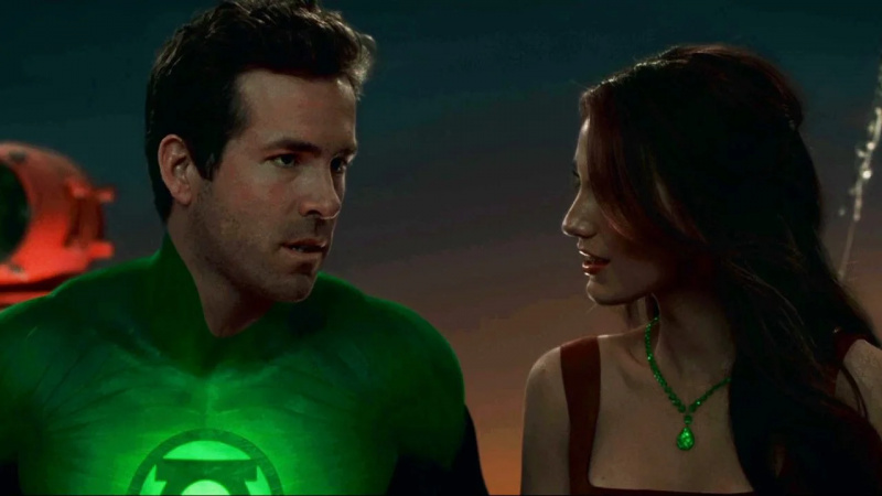   Ryan Reynolds a Blake Lively vo filme Green Lantern