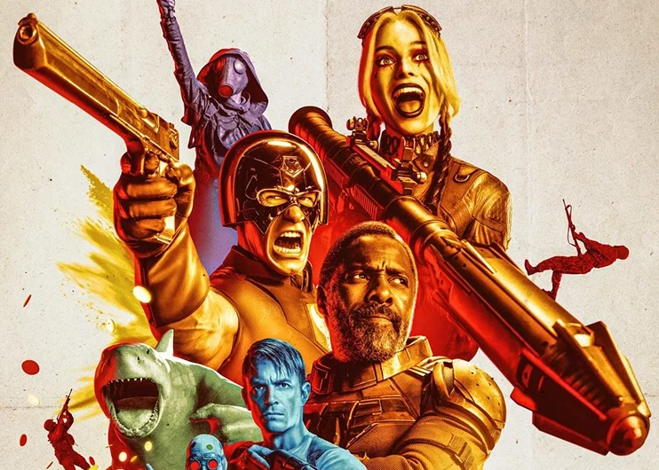   De Suicide Squad-poster (2021).