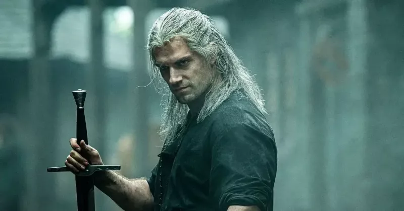   Henry Cavill ca Geralt din Rivia