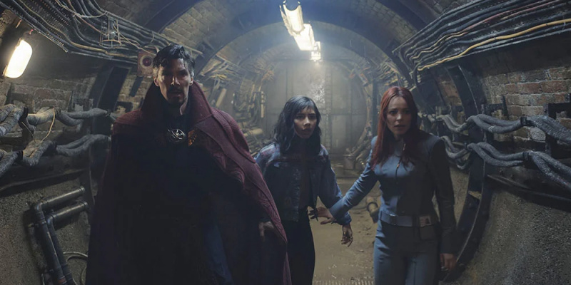   Une photo de Doctor Strange dans le multivers de la folie (2022)