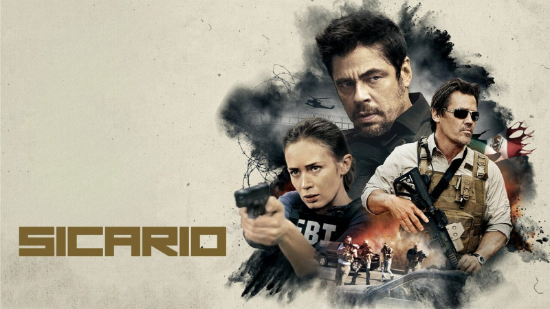   Emily Blunt, Josh Brolin i Benicio Del Toro w „Sicario” (2015)