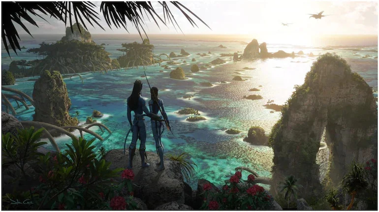   Avatar 2는 판도라의 미지의 바다를 전면에 내세웁니다.