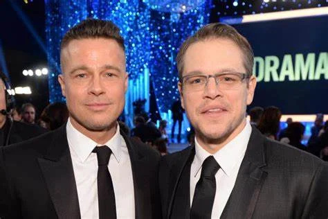   Brad Pitt și Matt Damon