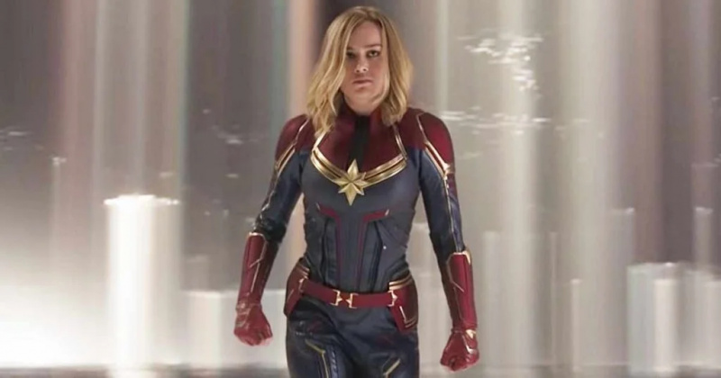   Brie Larson en tant que capitaine Marvel