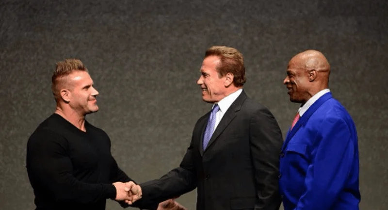   Arnoldas Schwarzeneggeris ir Jay'us Katleris