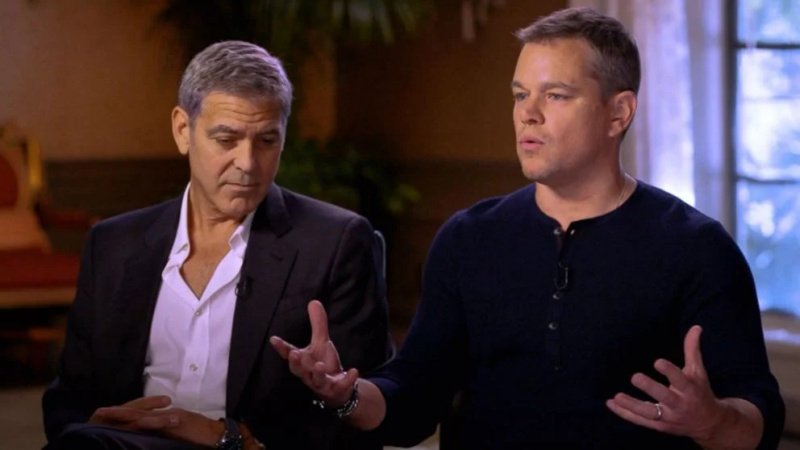   George'as Clooney ir Mattas Damonas viešai pasmerkė Harvey Weinsteiną