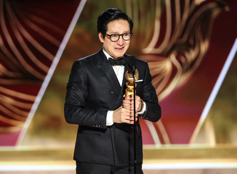   Ke Huy Quan vann en Golden Globe
