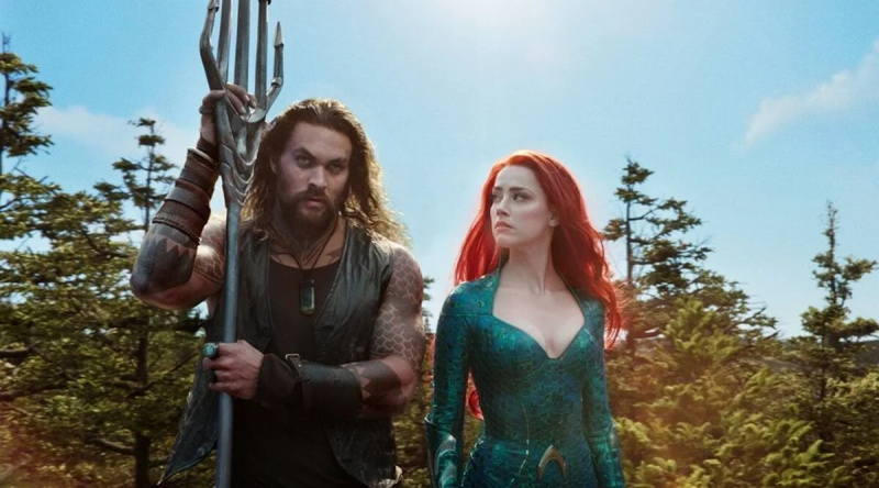   Jason Momoa und Amber Heard in Aquaman (2018).