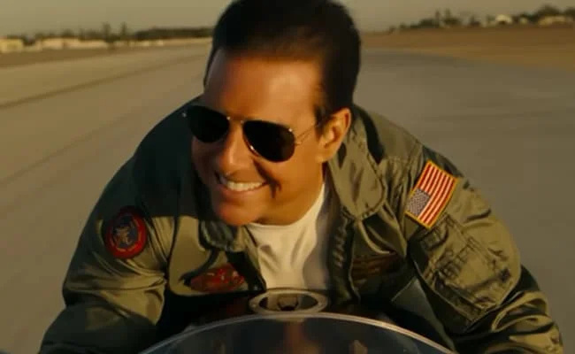   Tom Cruise a Top Gun: Maverickben