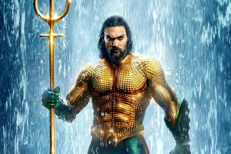   Jason Momoa dans le rôle d'Aquaman dans la DCU.