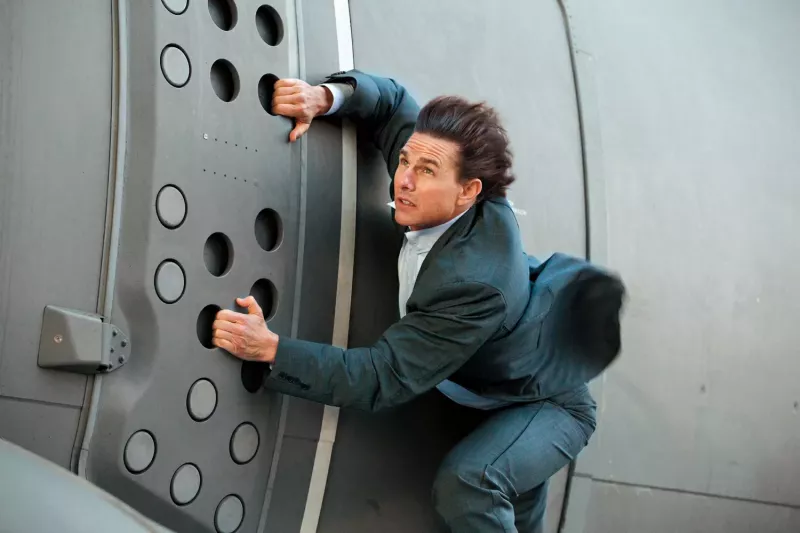  Tom Cruise a Mission: Impossible: Rogue Nation állóképében