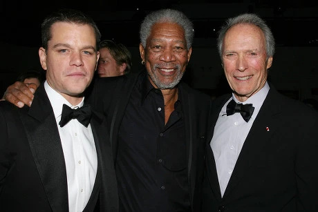   Matt Damon Morgan Freeman Clint Eastwood