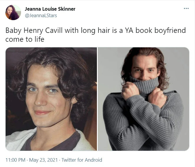   L'Internet's obsession with Henry Cavill