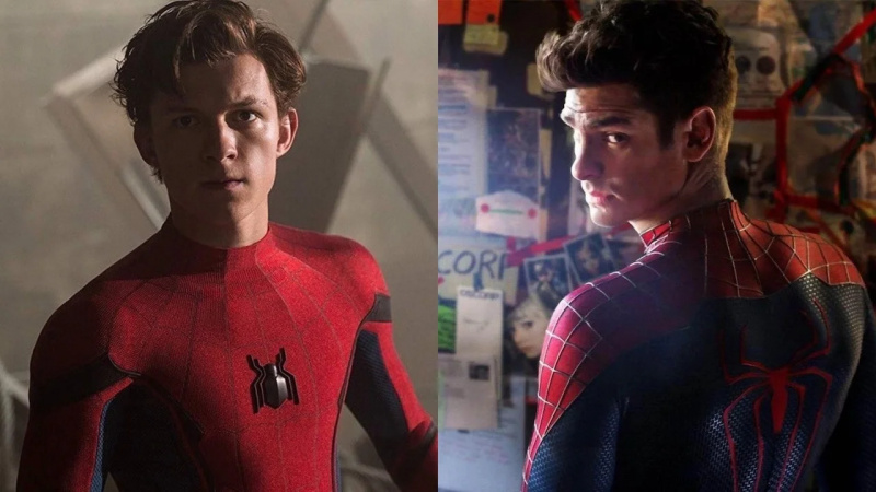   Tom Holland a Andrew Garfield