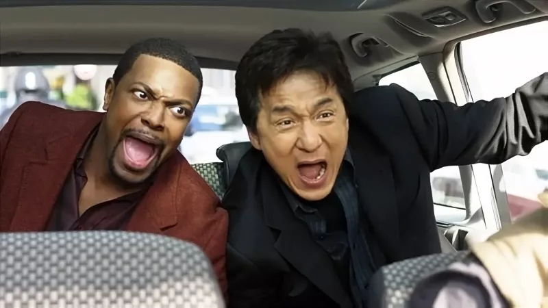  Chris Tucker és Jackie Chan a Rush Hour franchise-ban