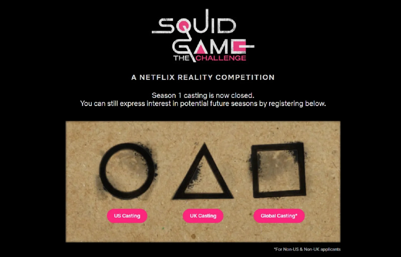   Squid Game: The Challenge