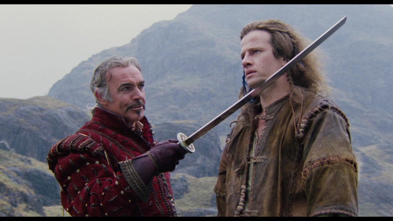   En stillbild från Highlander: The Series