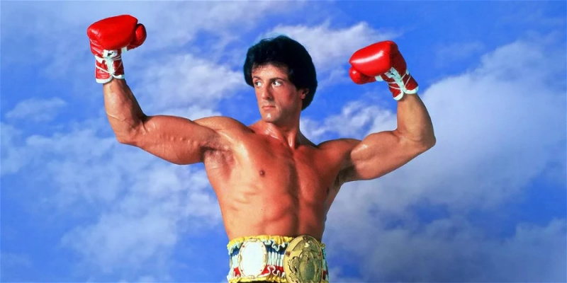   Sylvester Stallone in Rocky III (1982)