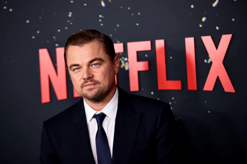   Leonardo DiCaprio Geschenk't Look Up premiere