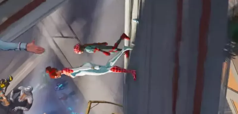   Spinneret และ Spiderling ใน Across the Spider-Verse