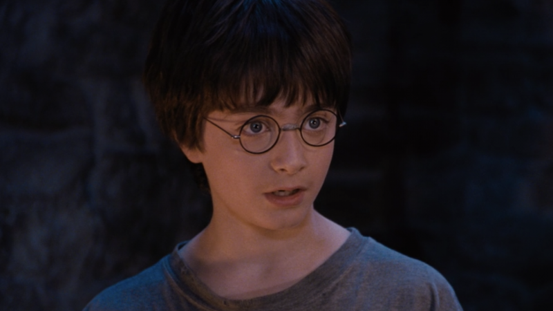   Daniel Radcliffe v prvem filmu o Harryju Potterju