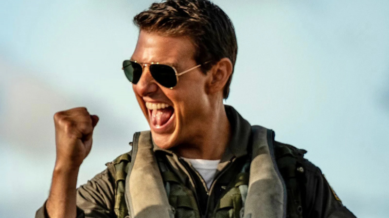   Tom Cruise în Top Gun: Maverick