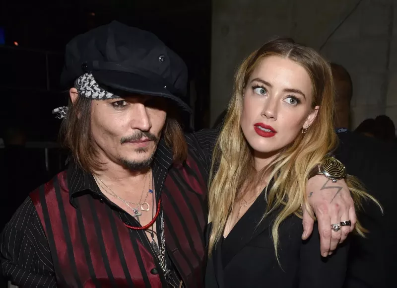   Johnny Depp und Amber Heard